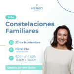 Taller constelaciones familiares 22 noviembre Cristina Serrano